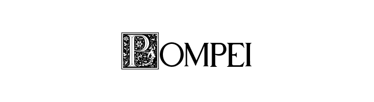 Pompei  Fuentes Gratis Descargar