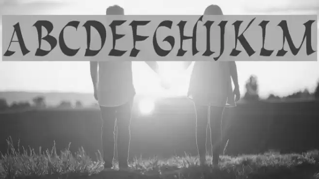 Pompeii Caps Font examples