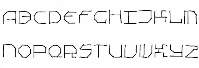 Pompeji Schriftart Groß
