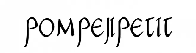 PompejiPetit  font caratteri gratis