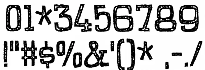 PompelmusCrispyDEMO Font OTHER CHARS