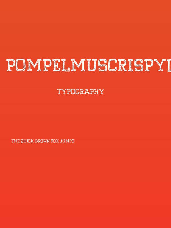 PompelmusCrispyDEMO Poster