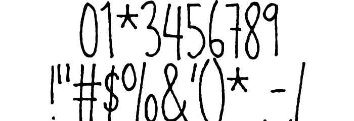PompelmusSweetDEMO Font OTHER CHARS