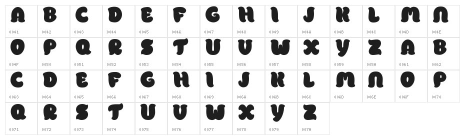 Pomporri Demo Character Map