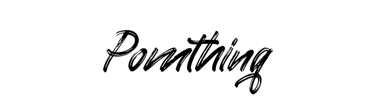 Pomthinq  font caratteri gratis