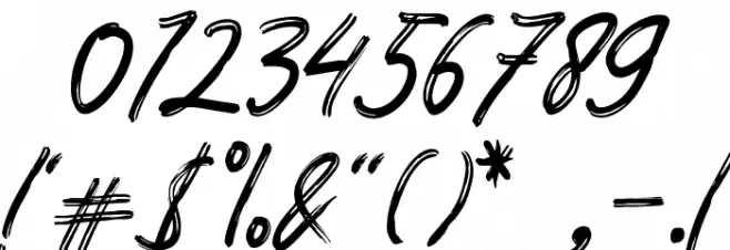 Pomthinq Font OTHER CHARS