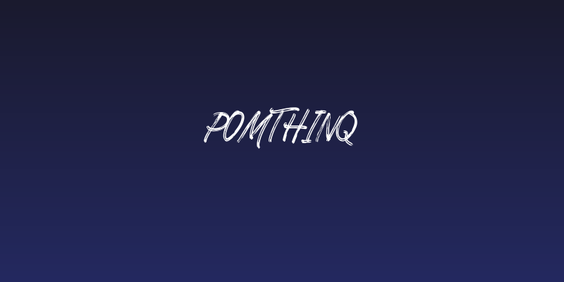 Pomthinq Social Header
