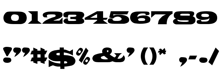 Poncho Regular 字体 其它煤焦