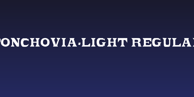 PonchoVia-Light Regular Social Header