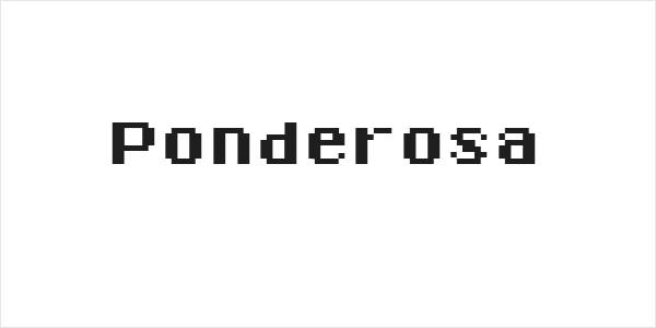 Ponderosa Logo