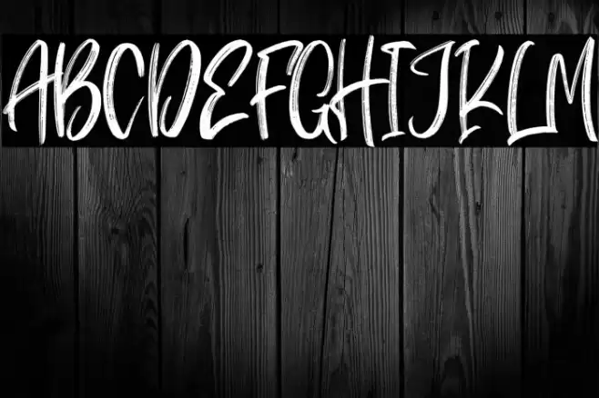 Pondspell Personal Use Font examples