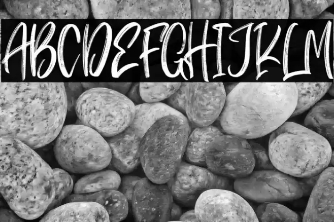 Pondspell Personal Use Font examples