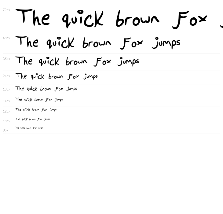 PonellasFont Waterfall