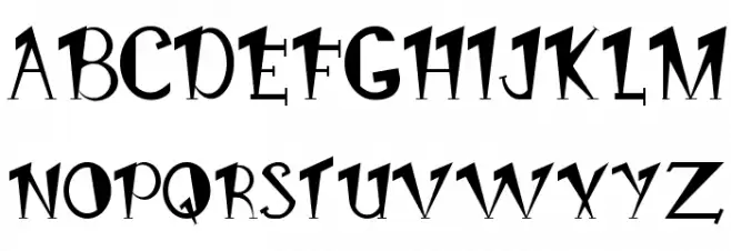PongoRegular Font Litere mari