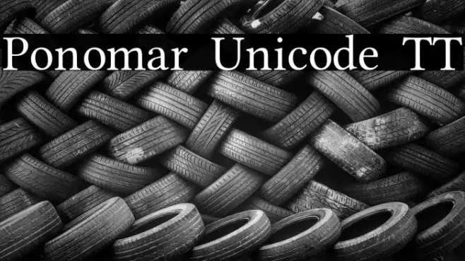 Ponomar Unicode TT Font examples