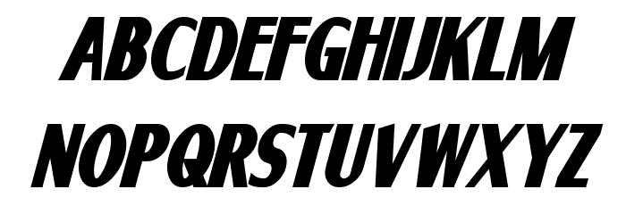 Ponsonby Bold Italic Font LOWERCASE