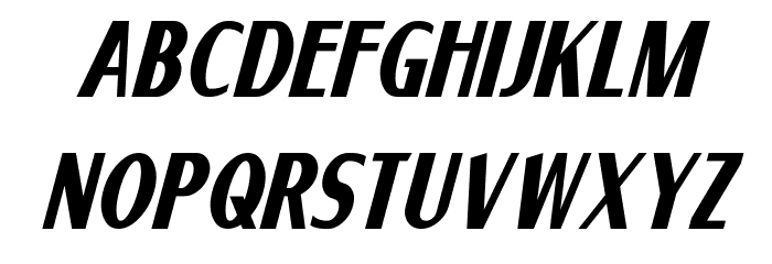 Ponsonby Italic Font LOWERCASE