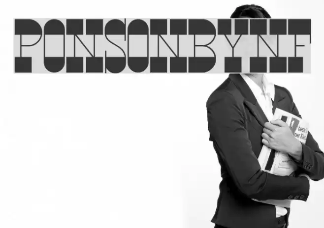 PonsonbyNF Fonte examples