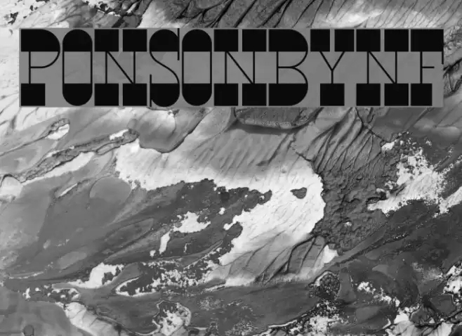 PonsonbyNF Fonte examples