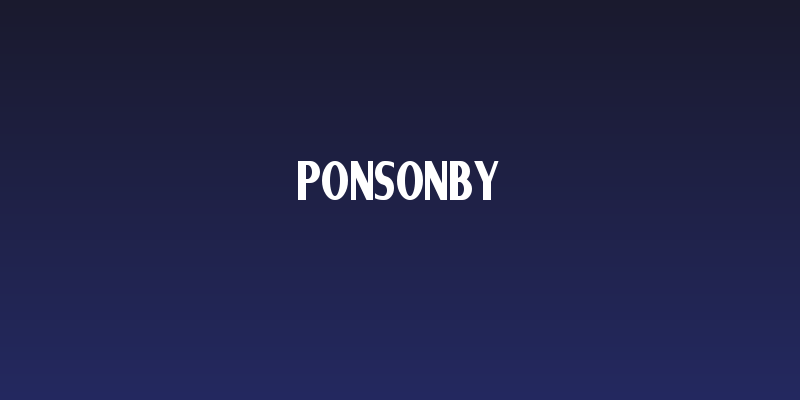 Ponsonby Social Header