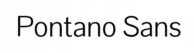 Pontano Sans  Frei Schriftart Herunterladen