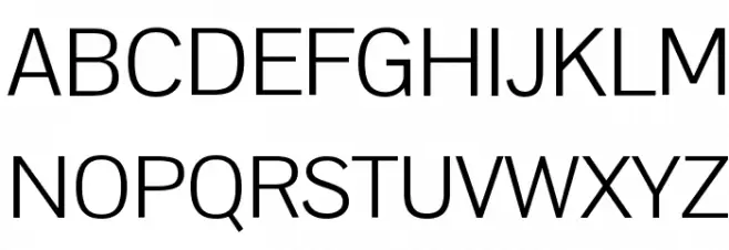 Pontano Sans Schriftart Groß