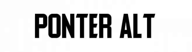 Ponter Alt  Frei Schriftart Herunterladen