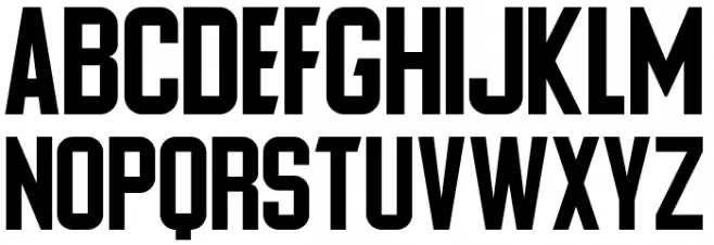 Ponter Alt Schriftart Groß