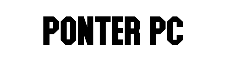 Ponter PC  フリーフォントのダウンロード