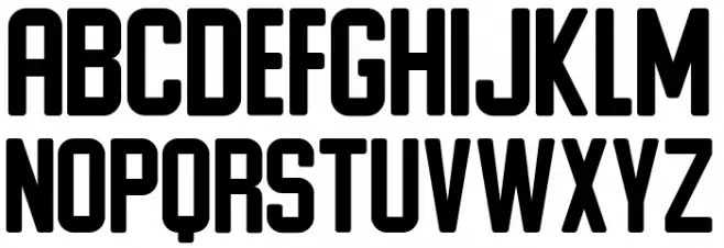 Ponter Rounded Schriftart Groß
