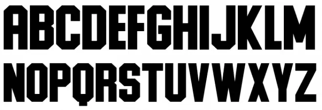 Ponter S Schriftart Groß