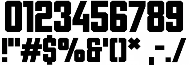 Ponter X Font OTHER CHARS