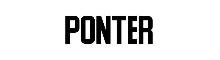 Download Free Ponter Font Ffonts Net Fonts Typography