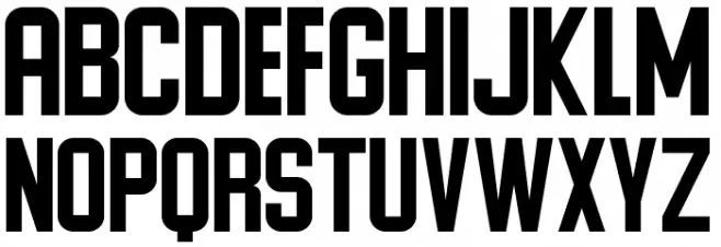 Ponter Schriftart Groß