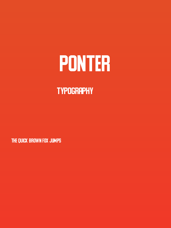 Ponter Poster