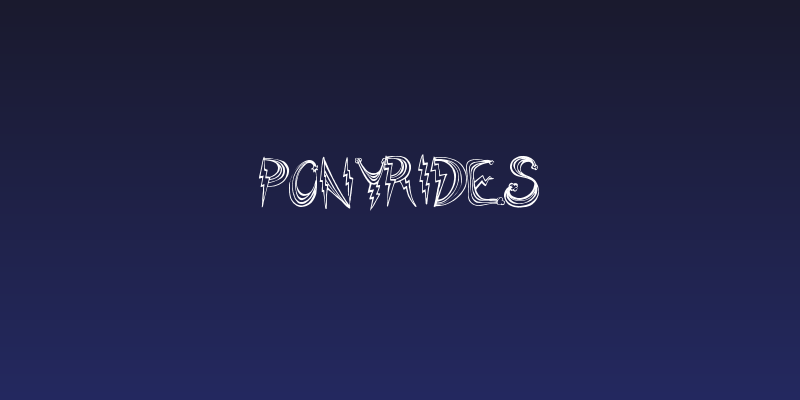 PonyRides Social Header