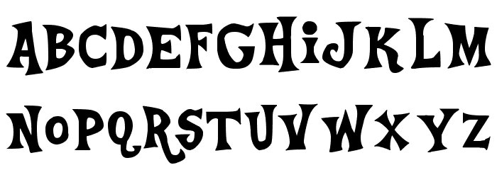 Ponyville Medium Font LOWERCASE