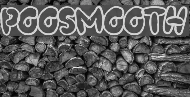 PooSmooth Font examples