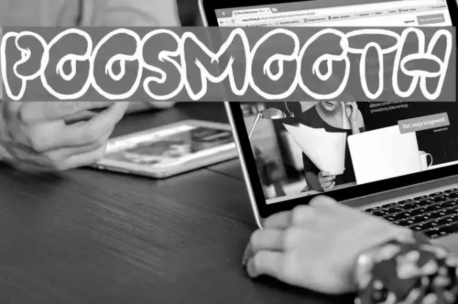 PooSmooth Font examples