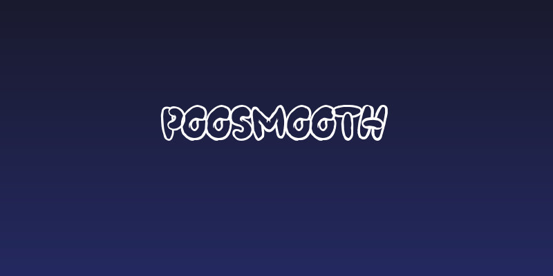 PooSmooth Social Header