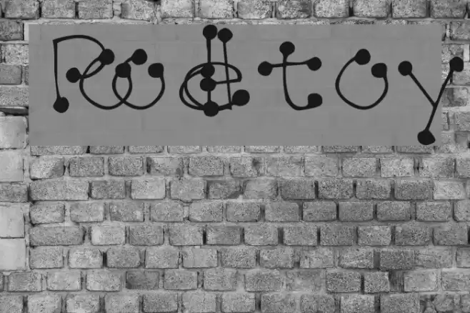 Poodletoy Шрифта examples