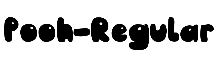 Pooh-Regular フォント