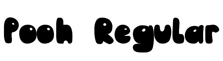 Pooh Regular  Descarca Fonturi Gratis