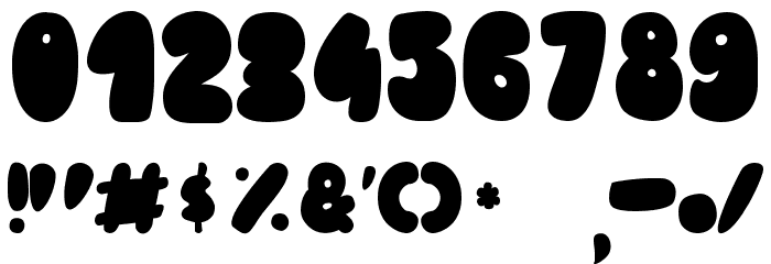 Pooh Regular Font OTHER CHARS