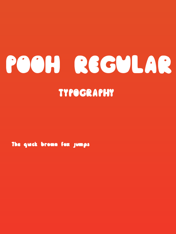 Pooh Regular Poster