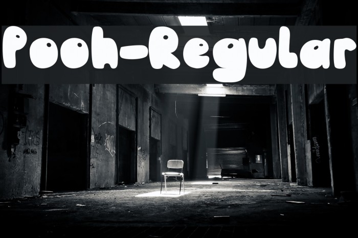 Pooh-Regular Font examples