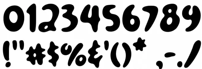 Poolhouse Font OTHER CHARS