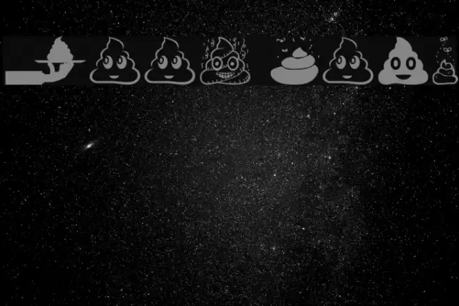 Poop Font examples