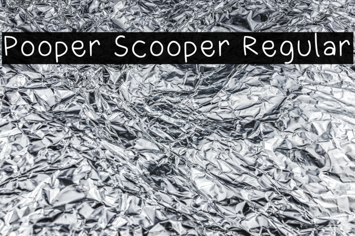 Pooper Scooper Regular Example 1