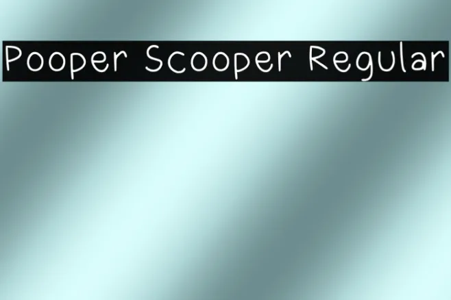 Pooper Scooper Regular Example 2
